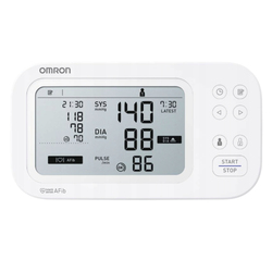 OMRON M6 Comfort AFIB Digitális felkaros vérnyomásmérő 360°-os mandzsettával (2×100 memória)