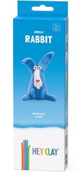 HEY CLAY Tiere Kaninchen Modelliermasse, Kaninchen