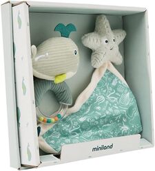 Miniland BABY SEA GIFT PACK – Geschenkset für Babys, Ozean