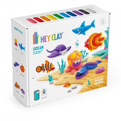HEY CLAY Ozean Modelliermasse Set, Ozean