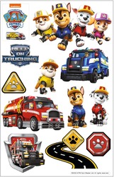 Nickelodeon Nástenná dekorácia Paw Patrol - Chase, Rubble, Marshall, Skye