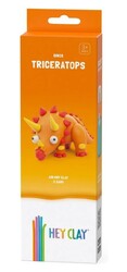 HEY CLAY Dinos Modelliermasse, Triceratops