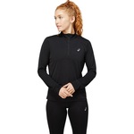 Asics Core LS 1/2 Zip Top Dámske vrchné tričko so zipsom a dlhým rukávom, veľ. M