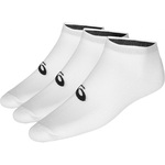 Asics Ped Sock Športové ponožky krátke, 3ks, biele, unisex, veľ. 43-46