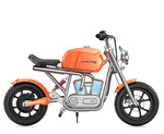 Hyper Gogo S9 Elektrická motorka pre deti a tínedžerov do 60 kg 12" – Oranžová