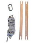 Membantu Konverzná sada na dvojitý vak pre dvojičky – Šedá