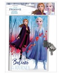 Kids Euroswan Diár uzamykateľný visiacim zámkom, Frozen