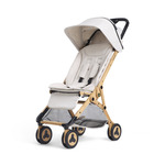 Mozomoza Panda Bambusový sportovní kočárek - Pískový