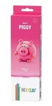 HEY CLAY Tiere Piggy Modelliermasse, Schweinchen