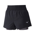 Mizuno 4.5 2v1 Short W Dámske športové nohavice - krátke, veľ. XL