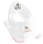 TEGA BABY Nočník Jednorožec s melodií, bílá / růžová