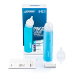NOVAMA Pingo Spark Blue Nosní odsávačka s osvětlenou špičkou, modrá