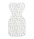 Love To Dream Swaddle UP - XS méret - fehér, Csillagok STAGE1 - 0,2 TOG Eredeti