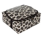 BabyToLove Cestovný podsedák Easy Up – Prenosná jedálenská stolička na cesty, Leopard