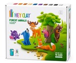 HEY CLAY Waldtiere Modelliermasse Set, Waldtiere