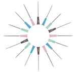 SOL-M™ Injekční jehly Sol-Millennium 23G 1 1/4&quot; 0,6 x 32 mm, 100 ks