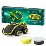 HEY CLAY Yellow Cyber Car Modelovací hmota Cyber auto žluté