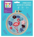 WOW BOX Kreatívna sada na vyšívanie Plameniak