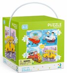 DoDo Puzzle 4in1 - Közlekedési eszközök