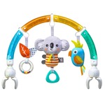 BenBat Senzorická hrazdička s hračkami na kočík a autosedačku - koala