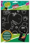 Kids Euroswan Scratch kreatív készlet, Crazy Dino