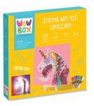 WOW BOX Kreatívna sada 3D šnúrkový Jednorožec s LED svetielkami