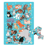 DoDo Puzzle s podložkou - Mačiatka 53 dielikov