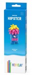 HEY CLAY Szörny Hipster Modellező anyag, Hipster Szörny